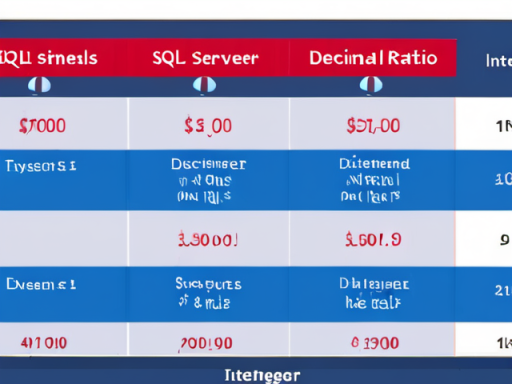 sql server不区分小数整数比大小,1. 显式转换,小数,SQL,Server,整数,FloatValue,IntValue,Numbers,转换,ROUND,sql,第1张